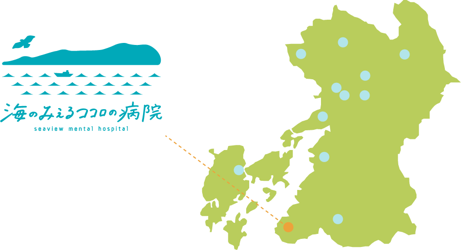 海のみえるココロの病院の所在地地図